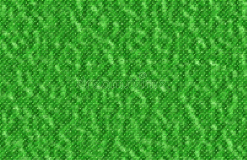 Um padrão de mosaico verde ilustração do vetor