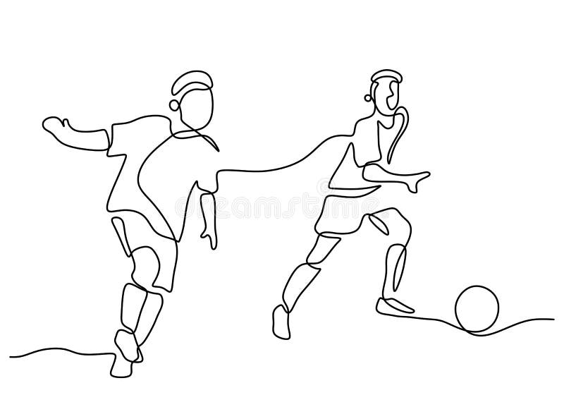 Desenho Animado De Bola De Futebol De Criança Ilustração do Vetor -  Ilustração de cômico, futebol: 254762640