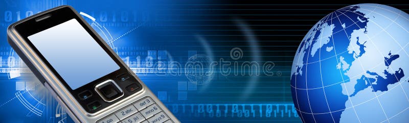Comunicação global ilustração do vetor