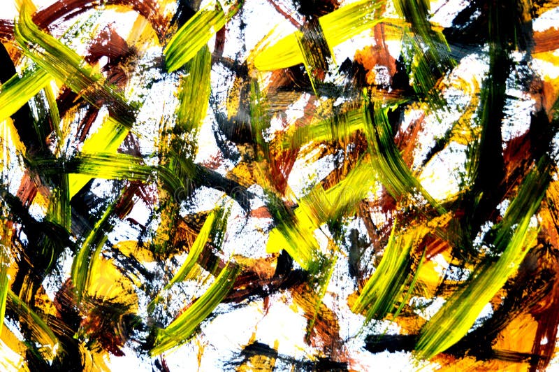 Uma foto de uma pintura abstrata do guache foto de stock royalty free Uma foto de uma pintura abstrata do guache foto de stock royalty free