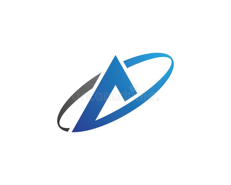 Um Logótipo de Empresa com uma Letra ilustração royalty free