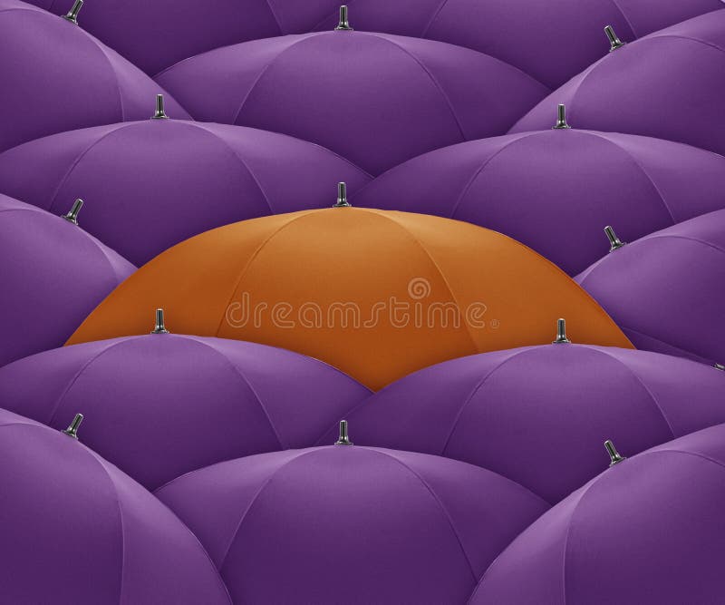 Umbrella stock image. Image of protective, human, crowd 25950005