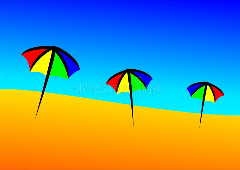 Umbrella beach