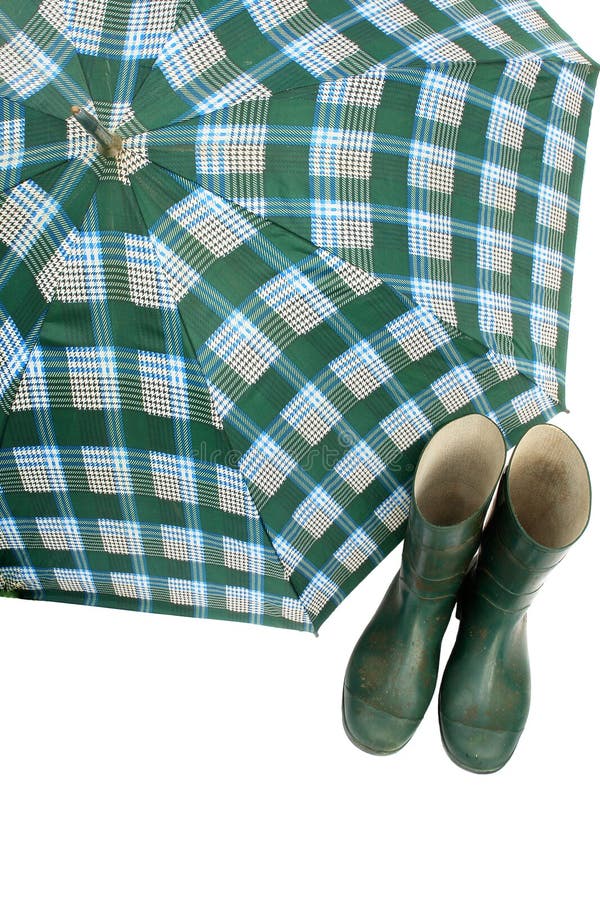 Umbrella and boots stock image. Image of summer, shoe 15993447