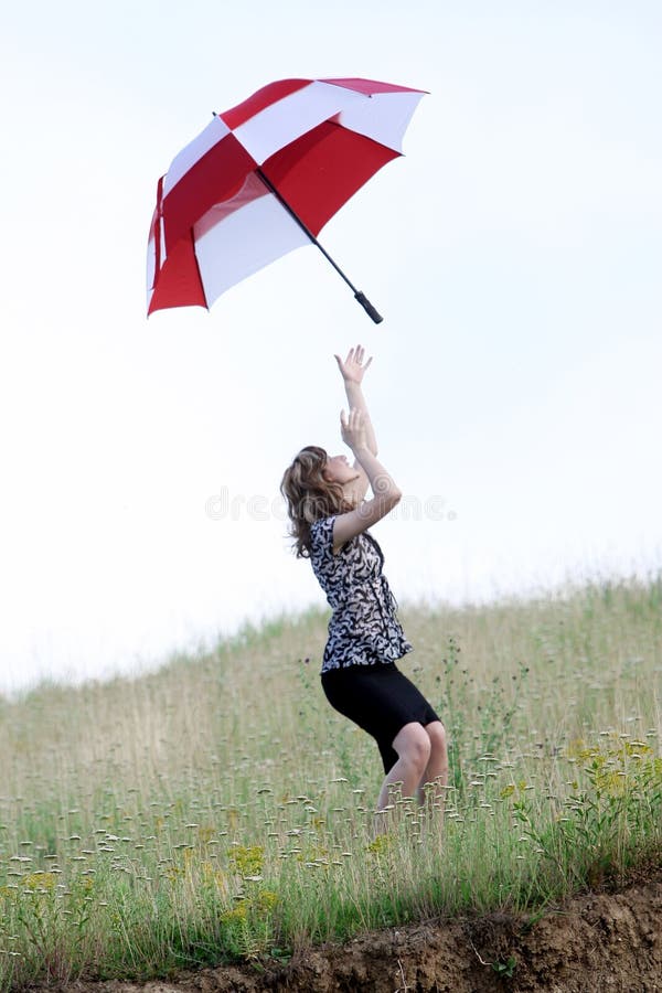Umbrella Girl Picture. Image 5755132