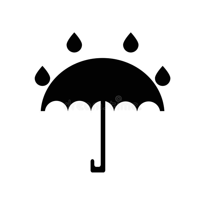 Umbrella Icon Vector Isolated on White Background, Umbrella Sign Stock ...