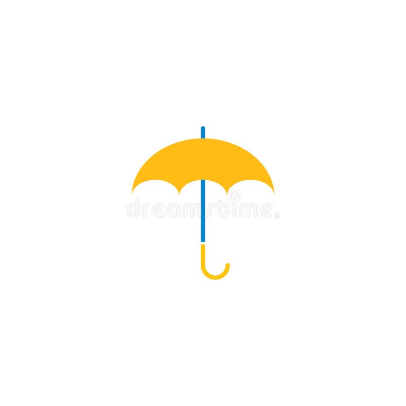 Umbrella logo concept stock vector. Illustration of weather 163369249
