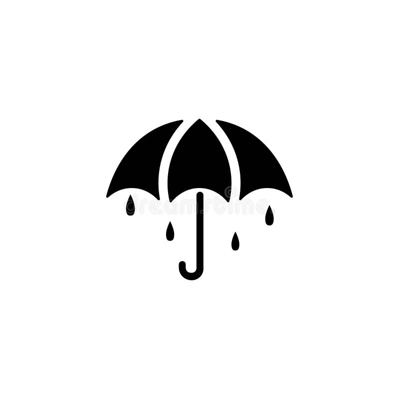 Umbrella logo design illustration vector vector illustration
