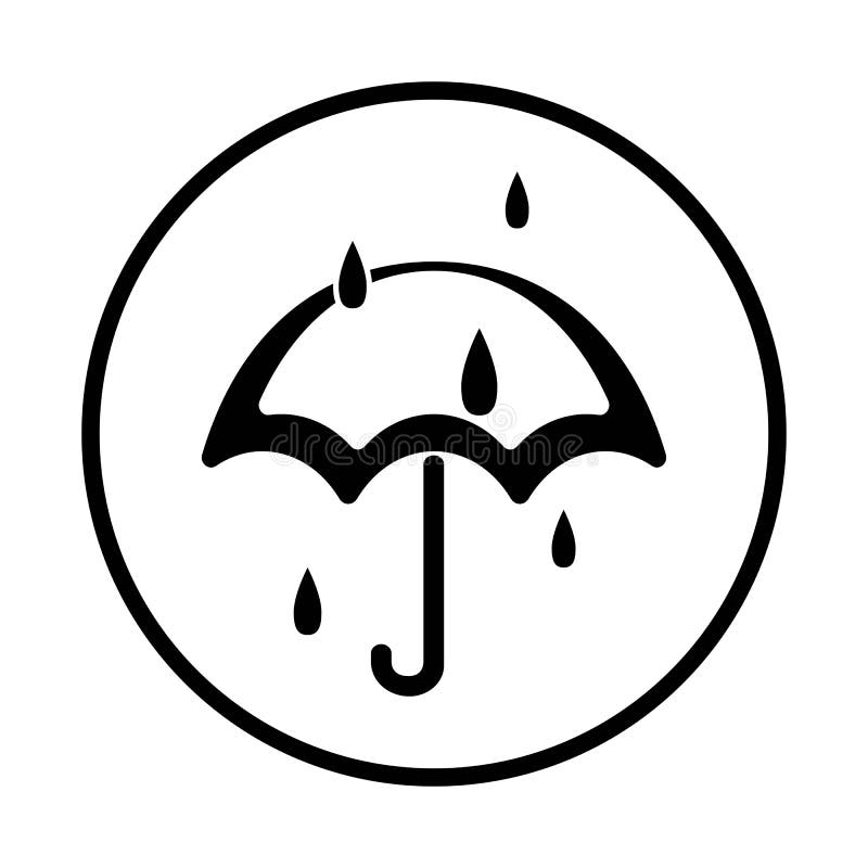 Umbrella logo design illustration vector vector illustration