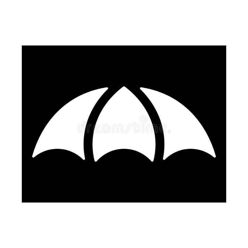 Umbrella logo design illustration vector royalty free illustration