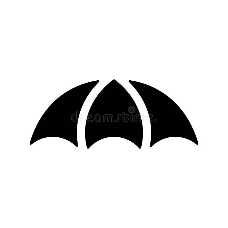 Umbrella logo design illustration vector stock illustration