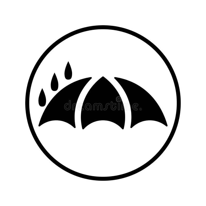 Umbrella logo design illustration vector stock illustration