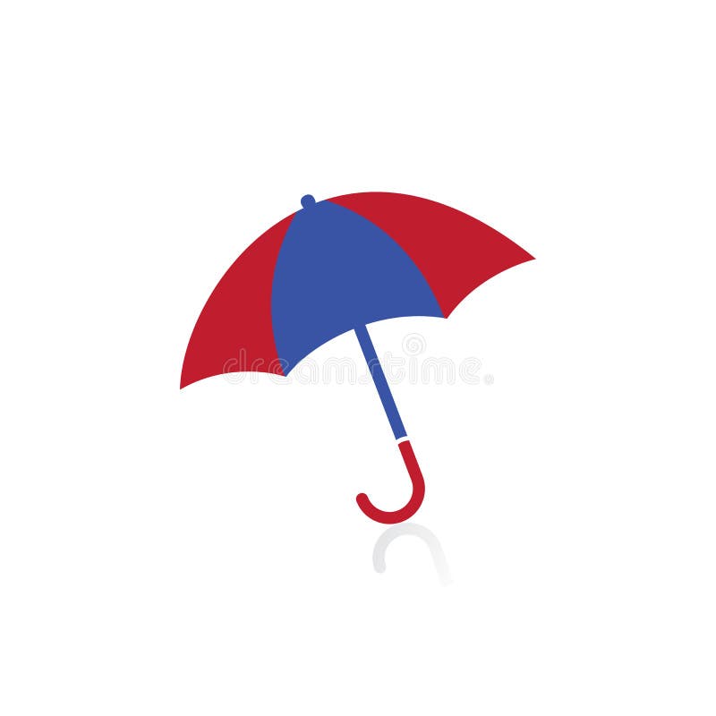 Umbrella logo design vector illustration