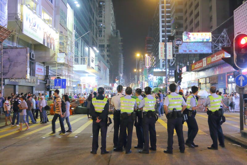 Umbrella Movement in Hong Kong Editorial Stock Image - Image of civil ...