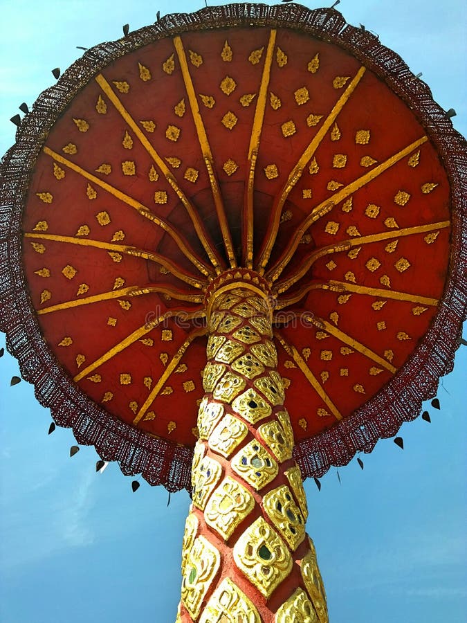 Umbrella statue stock photo. Image of thailand, statue 67992366