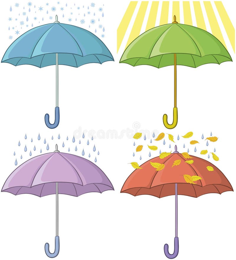 Umbrellas, set