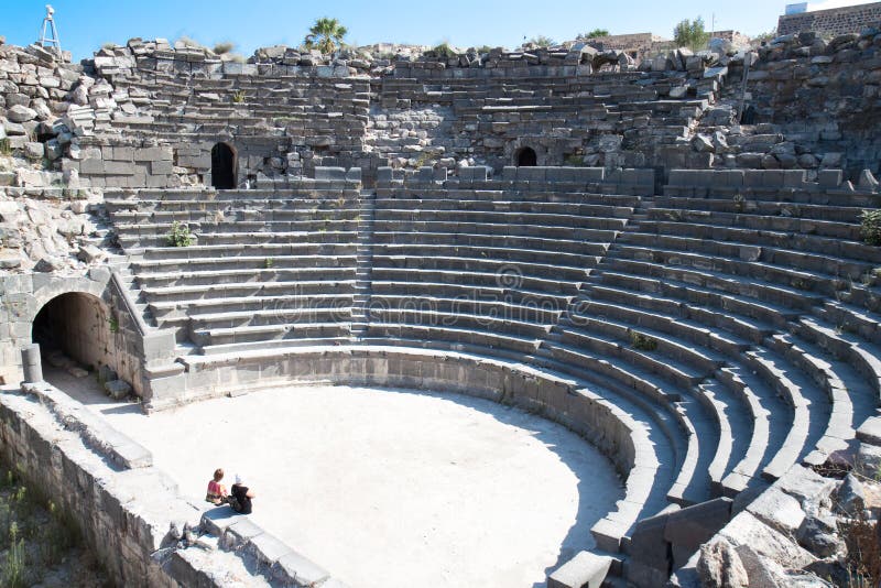 Umm Qais Amphitheater in Jerash