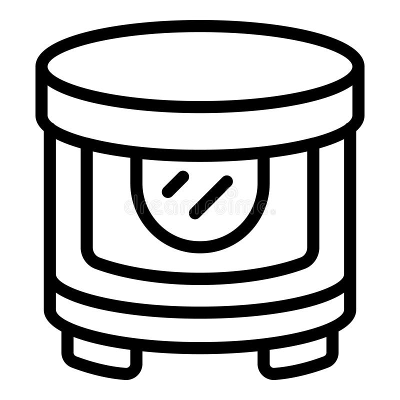 Bread mixing machine icon outline vector. Automatic bakery equipment. Baker loaf maker. Bread mixing machine icon outline vector. Automatic bakery equipment. Baker loaf maker