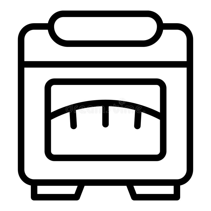 Bread loaf maker icon outline vector. Preparing homemade food. Culinary domestic appliance. Bread loaf maker icon outline vector. Preparing homemade food. Culinary domestic appliance