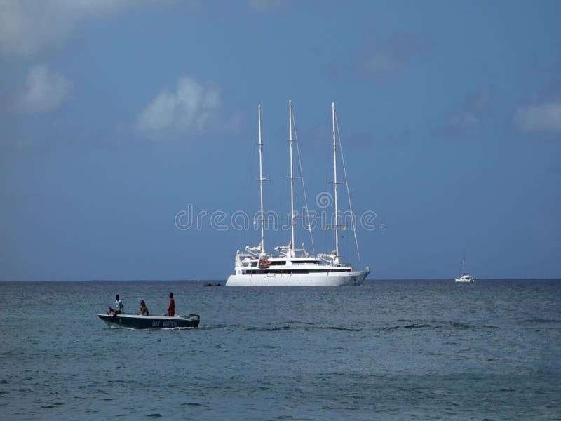 Un ancladero idílico en las islas de barlovento