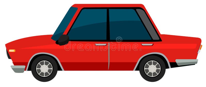 Un'automobile del vinatge su fondo bianco royalty illustrazione gratis Un'automobile del vinatge su fondo bianco royalty illustrazione gratis