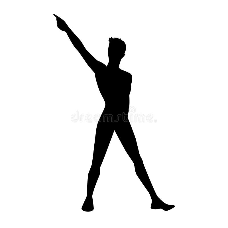 Un bailar?n de sexo masculino del hip-hop de la danza de la calle en silueta ilustración del vector Un bailar?n de sexo masculino del hip-hop de la danza de la calle en silueta ilustración del vector