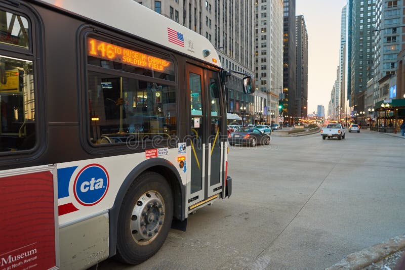 Un bus in Chicago