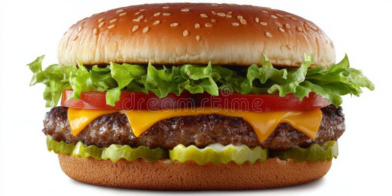 Un cheag de hamburgheri cu apă dulce, plin cu roșii cu salată proaspătă stock photography