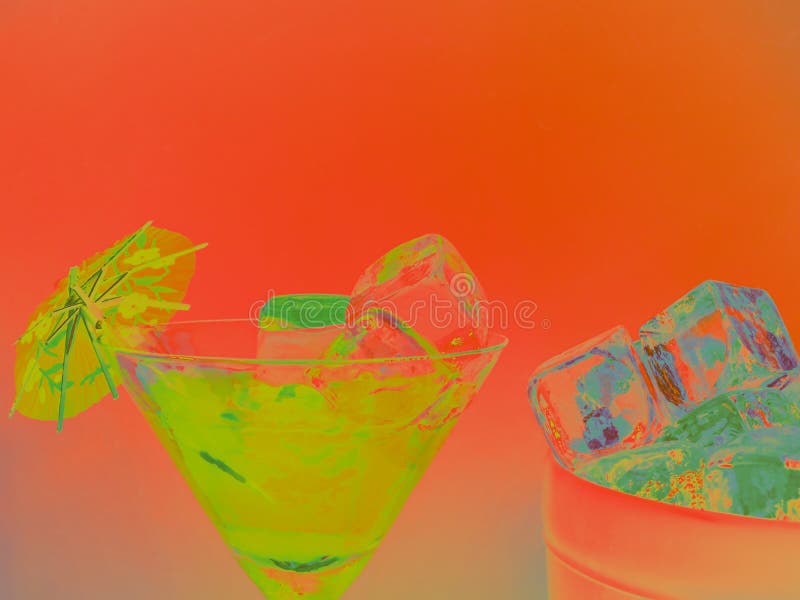 Un CocktailDrink un giorno di estati royalty illustrazione gratis Un CocktailDrink un giorno di estati royalty illustrazione gratis