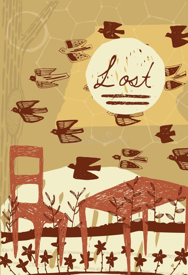 Un collage illustration libre de droits Un collage illustration libre de droits