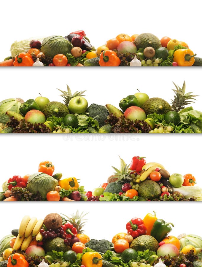 Un collage des fruits et légumes frais et savoureux photo stock Un collage des fruits et légumes frais et savoureux photo stock