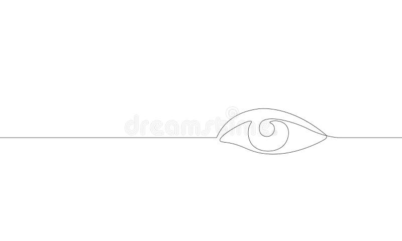 Un Continu Simple Oeil Femelle De Montre De Schema Dessin D Ensemble De Croquis De Conception De L Avant Projet De Vue De Fille D Illustration De Vecteur Illustration Du Femelle Continu 149058004