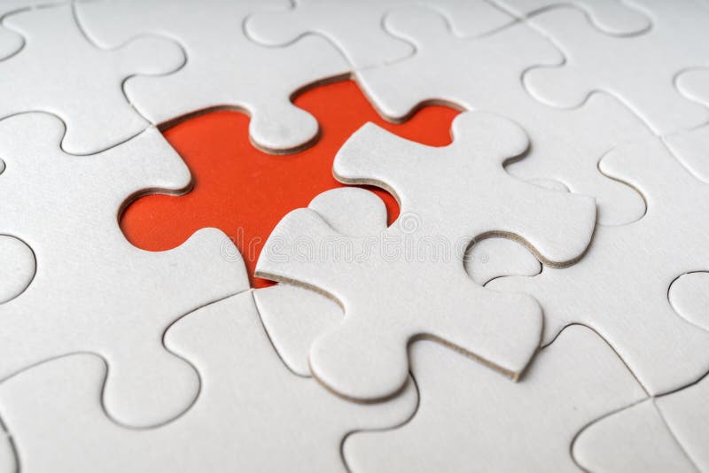 Puzzle vide image stock. Image du emploi, construction 38421263