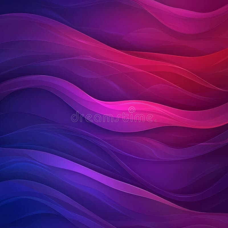 Un design abstract cu forme și degradeuri curgătoare în violet și roșu. stock images