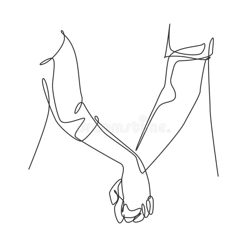 Un Dibujo De Una Línea De Dos Manos Adultas Agarrándose Unas a Otras Para Expresar Amor Y Cuidado. Concepto Romántico De Pareja Jo Ilustración del Vector - Ilustración de manos, garabato: 189634383 Un Dibujo De Una Línea De Dos Manos Adultas Agarrándose Unas a Otras Para Expresar Amor Y Cuidado. Concepto Romántico De Pareja Jo Ilustración del Vector - Ilustración de manos, garabato: 189634383
