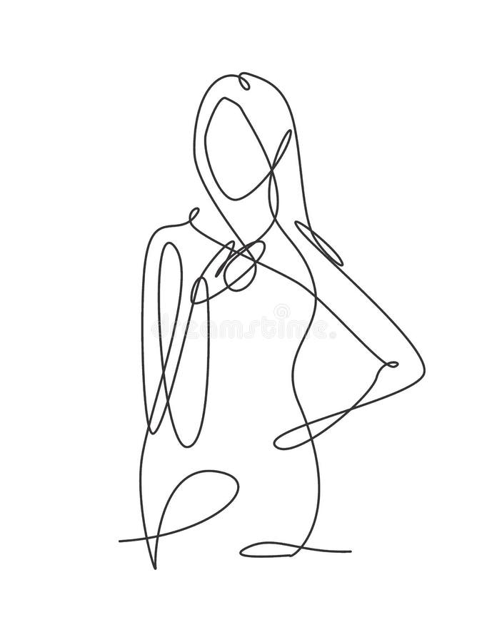 Un Dibujo De Una Sola Línea De Belleza Minimalista Abstracta Mujer Cuerpo Cara Retrato Ilustración Vector. Imprimir Para Camiseta Stock de ilustración - Ilustración de gente, historieta: 194772021 Un Dibujo De Una Sola Línea De Belleza Minimalista Abstracta Mujer Cuerpo Cara Retrato Ilustración Vector. Imprimir Para Camiseta Stock de ilustración - Ilustración de gente, historieta: 194772021