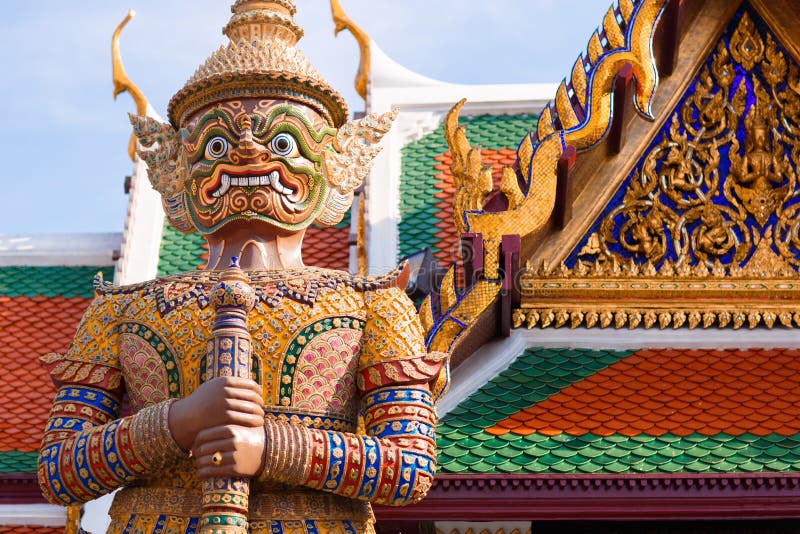 Un dieu thaïlandais, créature mythique