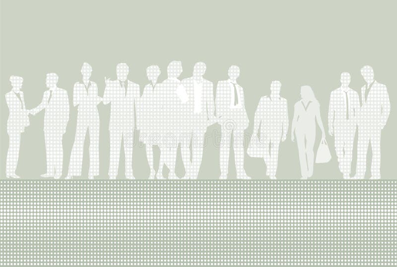 Hombres de negocios ilustración del vector Hombres de negocios ilustración del vector