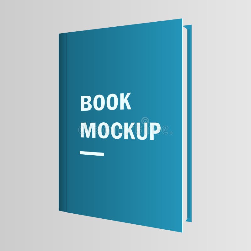 Un ejemplo hermoso del diseño del vector de la maqueta de la cubierta de libro libre illustration Un ejemplo hermoso del diseño del vector de la maqueta de la cubierta de libro libre illustration