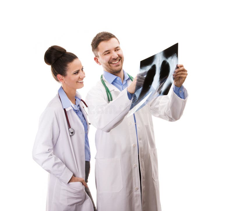 Un equipo médico de doctores imagenes de archivo Un equipo médico de doctores imagenes de archivo