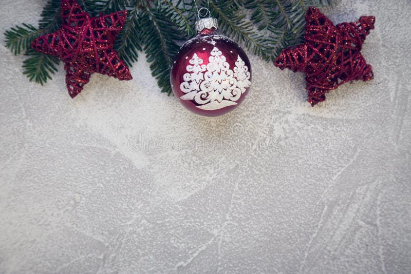 Un fondo de la Navidad del cemento ligero foto de archivo libre de regalías Un fondo de la Navidad del cemento ligero foto de archivo libre de regalías