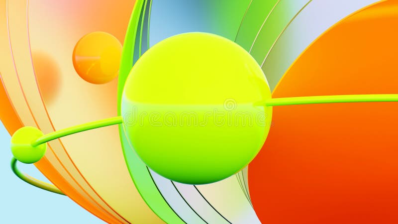 Un fundal abstract vibrant, cu forme dinamice și degradeuri netede perfecte pentru tapetele desktop și ecranele smartphone. Ideală pentru designurile moderne și futuriste 3d redare