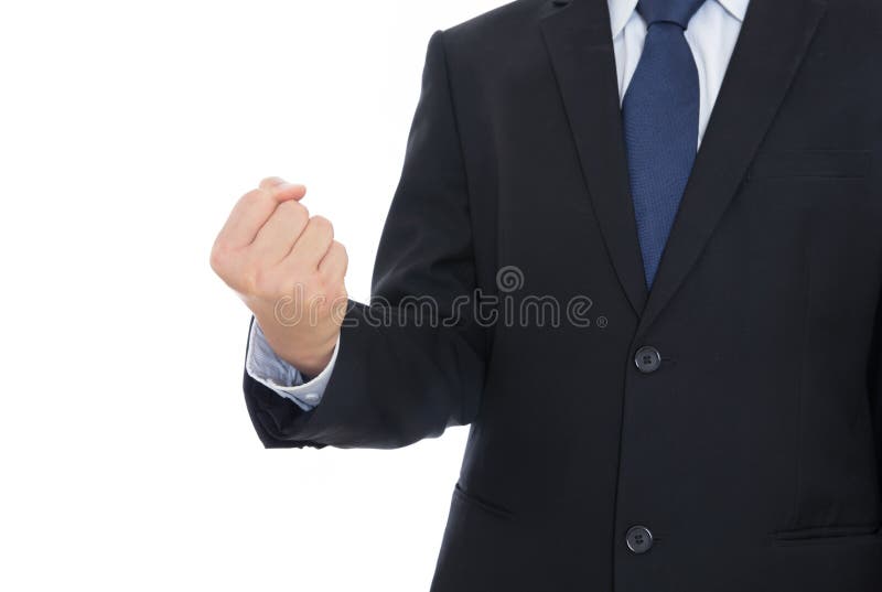 Un Hombre De Negocios Vestido Con Un Traje Negro Estira La Mano Para Hacer Un Gesto De Puño Delante De Fondo Blanco Foto de archivo - Imagen de limpio, formal: 216586990 Un Hombre De Negocios Vestido Con Un Traje Negro Estira La Mano Para Hacer Un Gesto De Puño Delante De Fondo Blanco Foto de archivo - Imagen de limpio, formal: 216586990