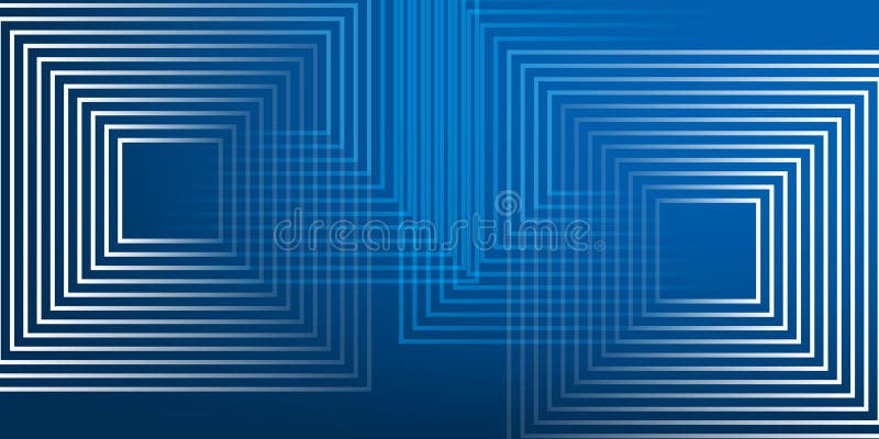 Un'immagine vettoriale astratta con quadratini concentrici e linee intersecanti. royalty illustrazione gratis