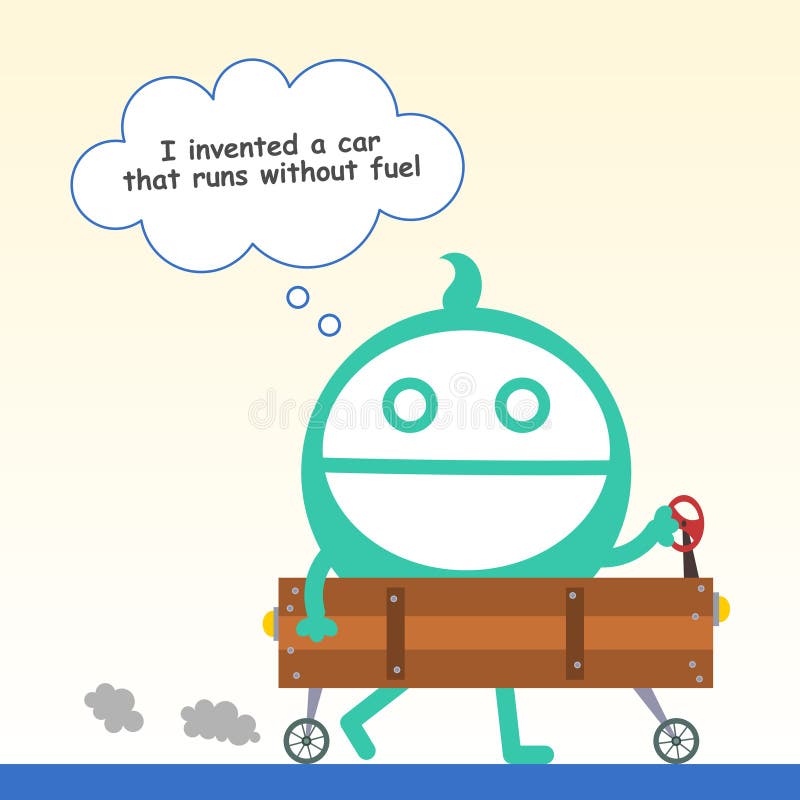 Un inventor libre illustration Un inventor libre illustration