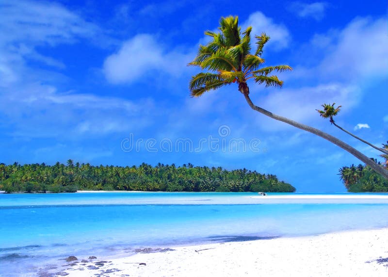 Un'isola del piede fotografia stock libera da diritti Un'isola del piede fotografia stock libera da diritti