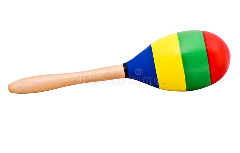 Un maraca simple image stock. Image du vert, coup, caribbean 7890155