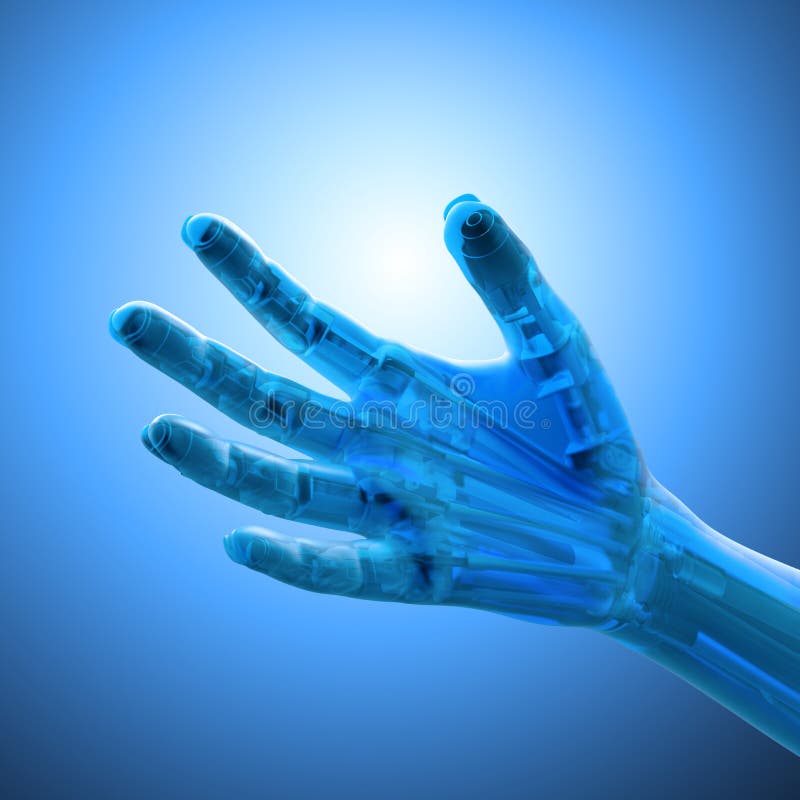 Un membre artificiel photo libre de droits Un membre artificiel photo libre de droits