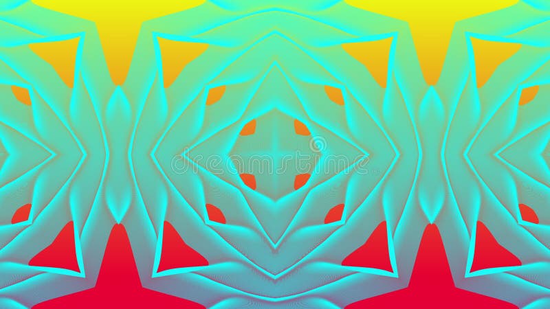 Un model abstract energic și colorat, ideal pentru arta digitală și decorarea modernă. stock illustration