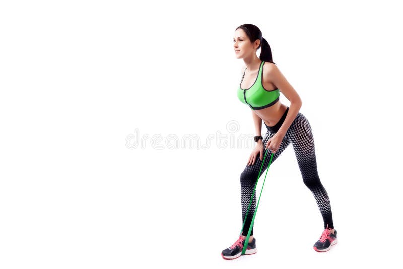 Un modèle de femme de sport photos stock Un modèle de femme de sport photos stock